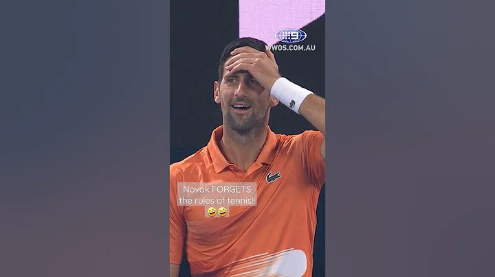 Novak FORGETS the rules of tennis!! 🤣🤣 #shorts #9WWOS #tennis #AusOpen #Djokovic #Kyrgios - DayDayNews