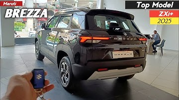 Maruti Brezza Top Model ZXi Plus 2025 ❣️| BREZZA Top Model Review !! Price • Features 😍|