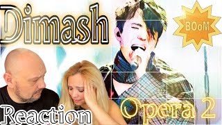 React Dimash - Opera 2 Italian and Colombian Reaction "Powerfull"