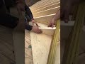 the process of installing wood to create a roof structure for a house #construction #popular #shorts