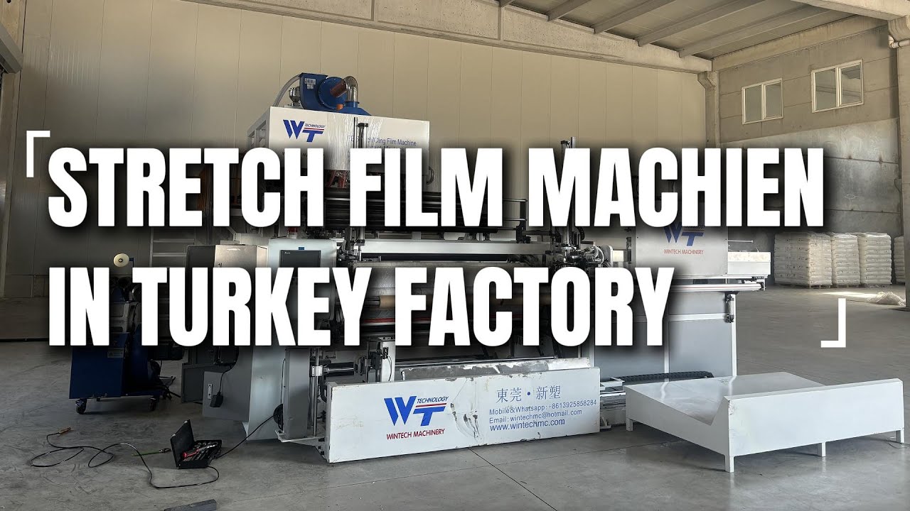 Stretch Film Extruding Machine;1850mm Stretch Film Machine;Turkey Factory;LLDPE Stretch Film Roll