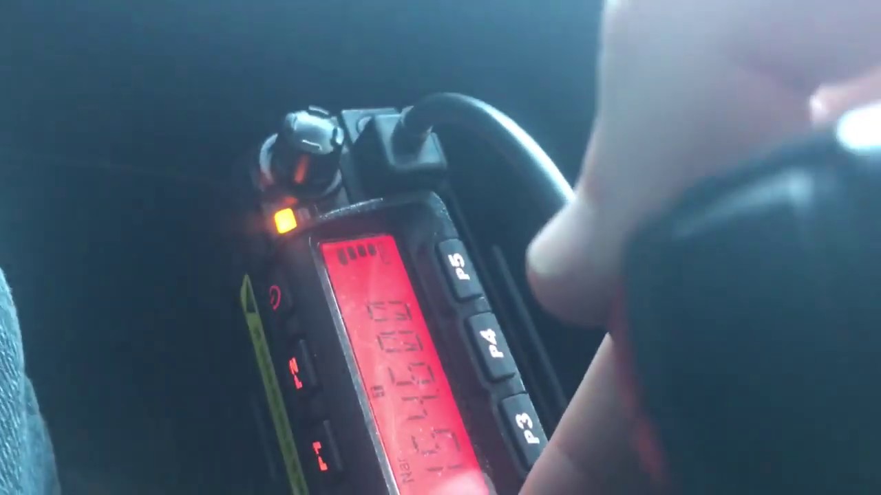 154.600 MHz MURS 5 Green Dot Stuck Mic FM Carrier