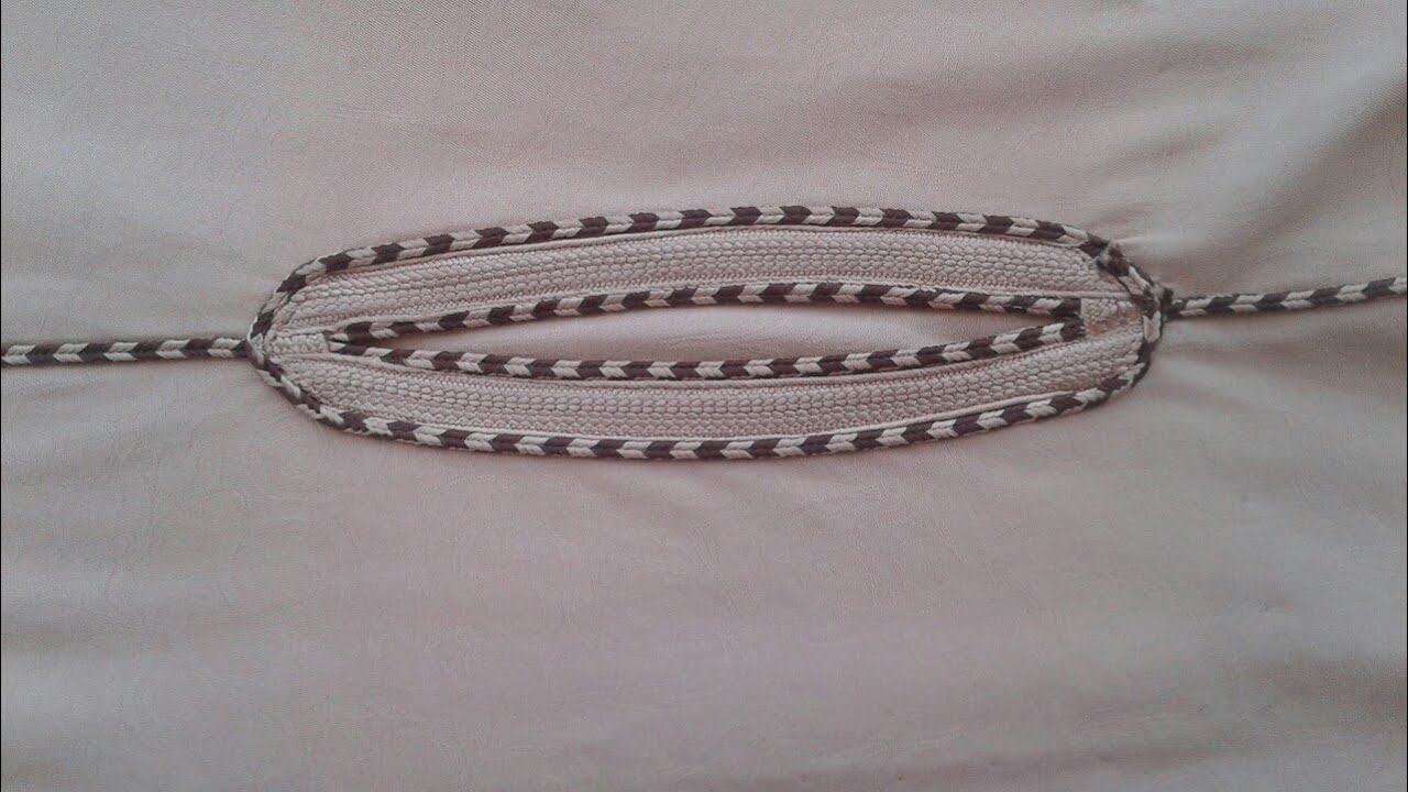 جيب الجلابة المغربية بالسفيفة والقطان✂✂