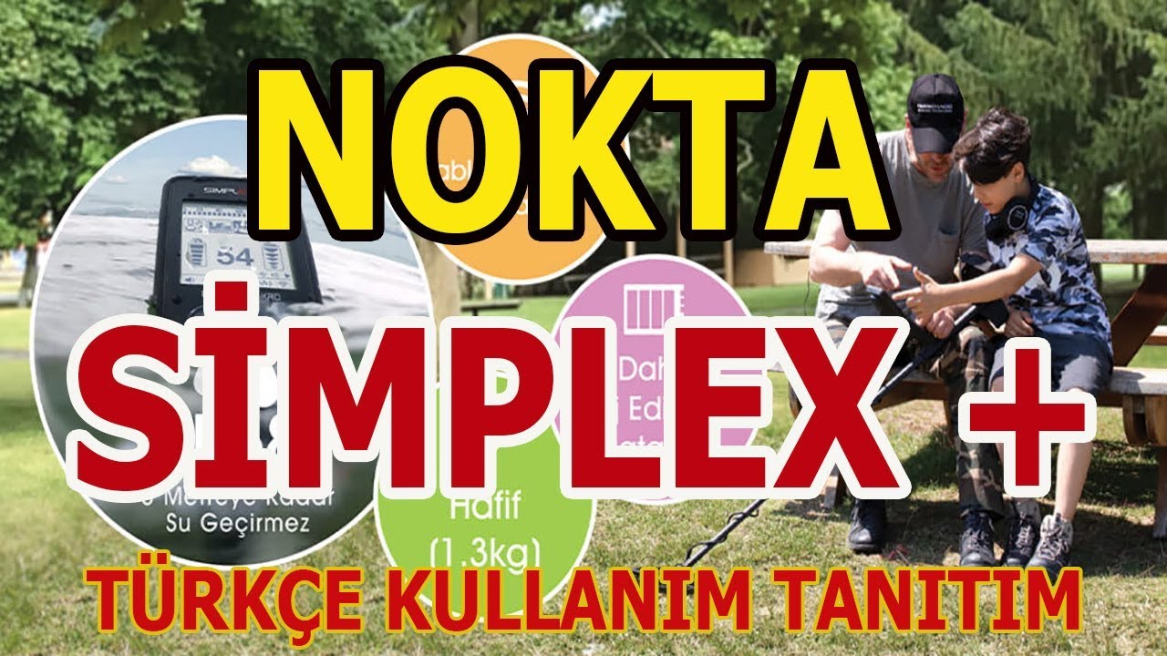Nokta Simplex Dedektör Türkçe Kullanımı - Mega Dedektör
