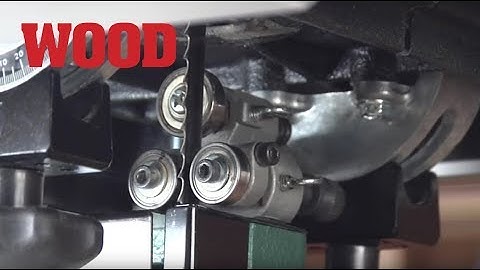 Tension a Bandsaw Blade: The "Flutter" Method - WOOD magazine