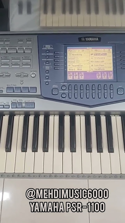 YAMAHA PSR-1100🎹 @mehdimusic6000 #keyboard #yamaha #yamahapsr #yamahapsr1100#کیبورد #یاماها