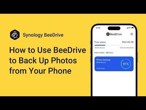 How to Use BeeDrive to Back Up Photos from Your Phone | Synology