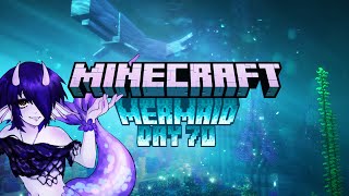 Abyssal Warrior 🐚 Minecraft Mermaid Let's Play - 70 Days