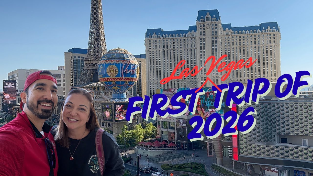 When you change Birthday Plans and end up in VEGAS!!