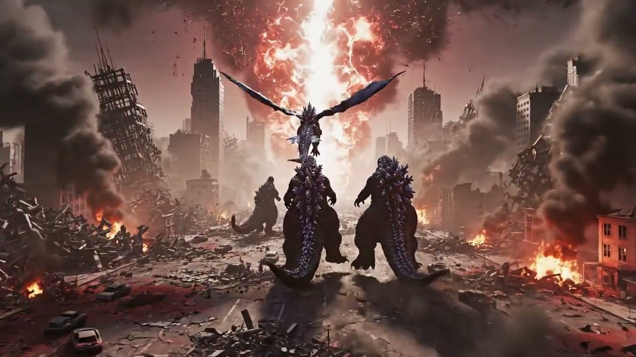 epic battle king kong fights the dinosaur to the death