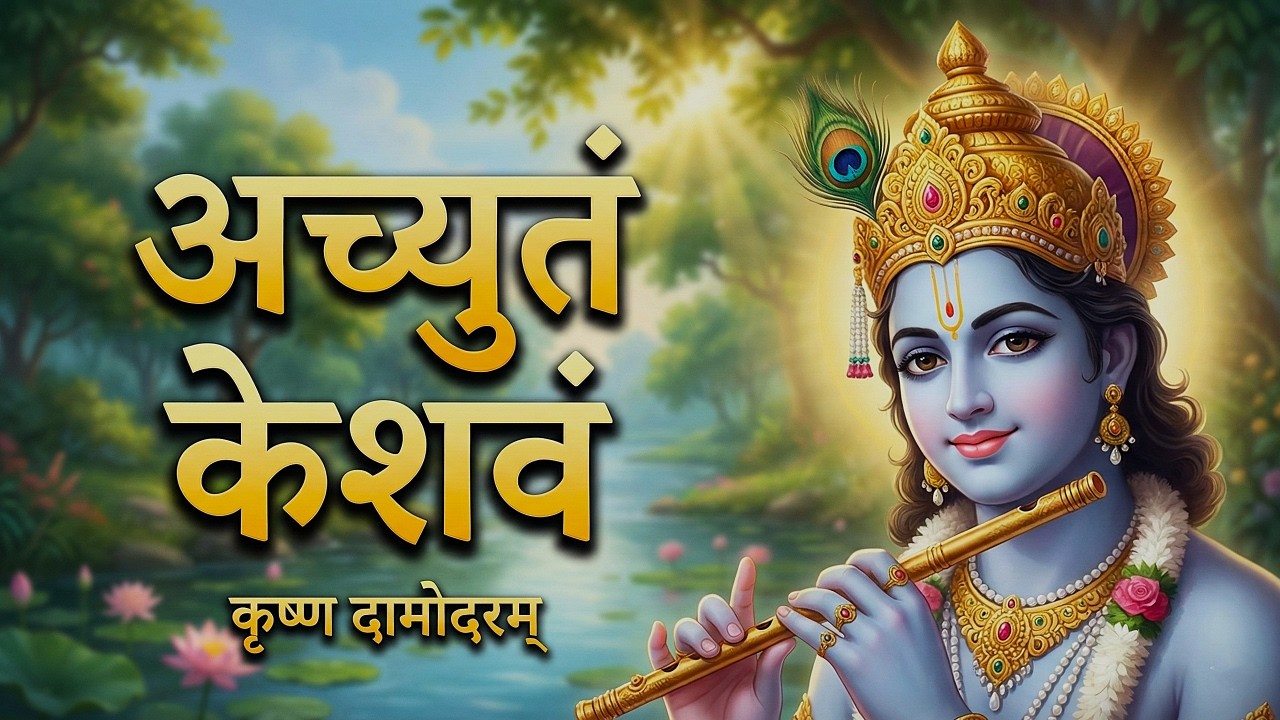 Achutam Keshavam - कौन कहता है भगवान आते नहीं - Kaun Kehate Hai Bhagwan Aate Nahi - Krishna Bhajan