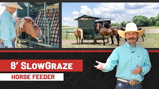 Farmco 8' SlowGraze Horse Feeder | A Feeder You and Your Horses Will LOVE!!!