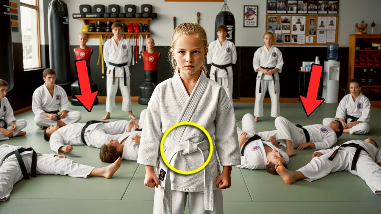 Black Belts Called Little Girl Weak In Training — So She Knocked Them Out In Seconds