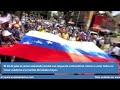 En Caracas, ciudadanos marchan para exigir una mejor calidad de vida