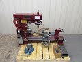 Central Machinery Multi-Purpose Lathe Mill Milling Machine Combo 3 in 1 Smithy