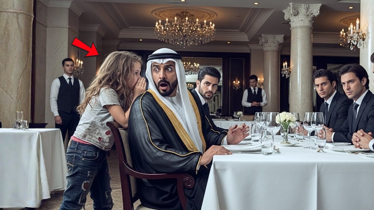 “Beyefendi, hemen gidin!” – Fakir kız, Arap Milyardere 100 milyonluk anlaşma öncesi bağırdı...