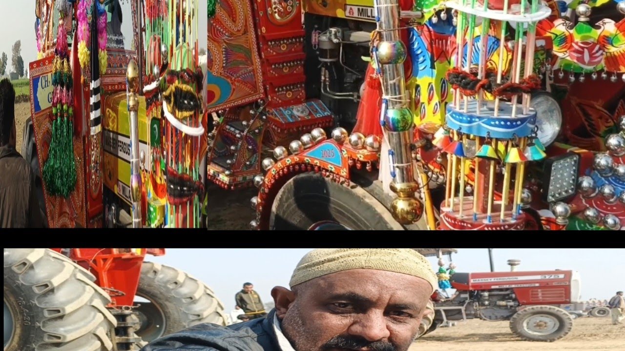 ٹریکٹر کا میلہ ڈلا رجادی گاؤں میں بہت انجوائے کیا