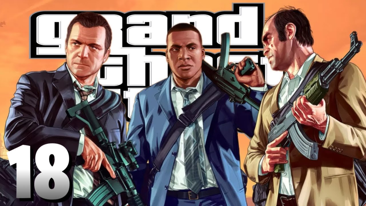 Прохождение игры Grand Theft Auto 5: Миссия 18 - Слава или позор [Без комментариев]