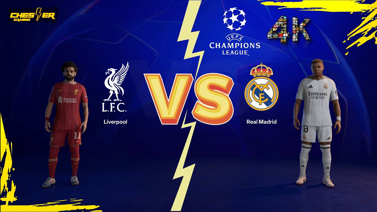 فيفا 25 | دوري الأبطال -   ريال مدريد ضد ليفربول - بلاي ستشن 5