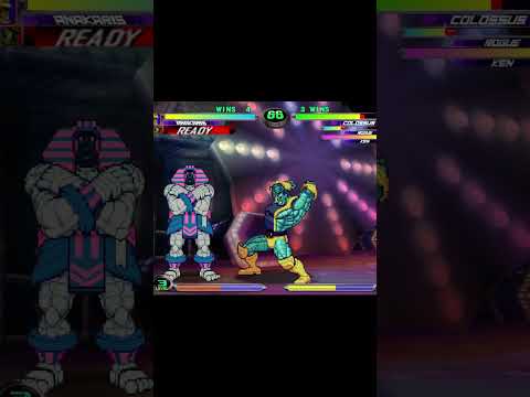MvC2: VDO - Colossus 6 Piece 85% Raw Tag Punish vs Anakaris .:1.26.24:.