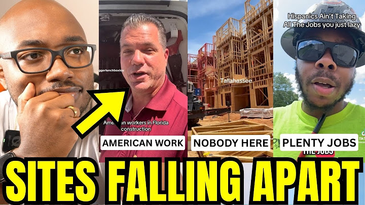 Florida Construction Is FALLING APART After Trump Policies And MAGA Is FURIOUS