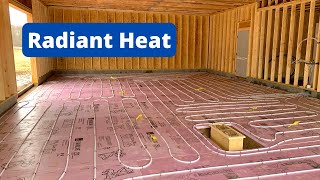 Radiant Heat in Garage Floor  John's House Episode 4