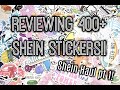 Huge Shein Haul!! Unboxing over 400 stickers for under $35?!