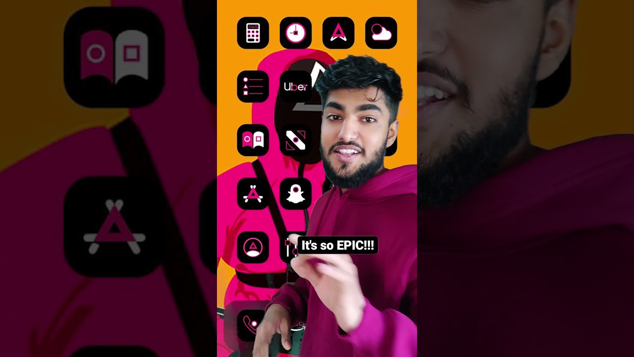 Squid game inspired AD creative for VEGA app