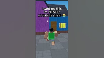 Im never scripting in roblox studio again 😭#roblox #robloxstudio #funny #robloxfunny