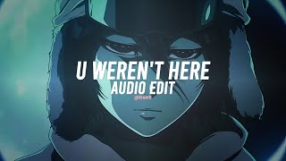 U Werent Here I Really Miss You Looped - Cult Member Edit Audio