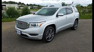 2017 GMC Acadia Denali AWD Start-Up, Tour, and First Impressions Review