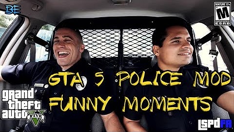 POLICE MOD GTA 5 LSPDFR FUNNY MOMENTS FOR CALL OUTS