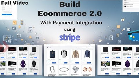 Full E-Commerce App with Payment Gateway (Stripe) | JavaScript, HTML, CSS Project
