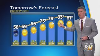 Waking Up To Temps In Upper 50s With Patchy Fog Possible