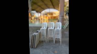 BGB Tables and Chairs for rent shorts