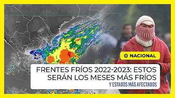 ¿Cuáles son los 2 meses más fríos?