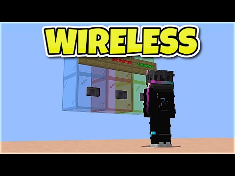 HOT TO MAKE WIRELESS BUTTONS | Minecraft