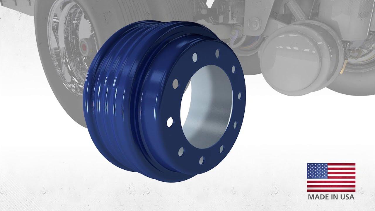 Motor Wheel CentriFuse® Brake Drums YouTube