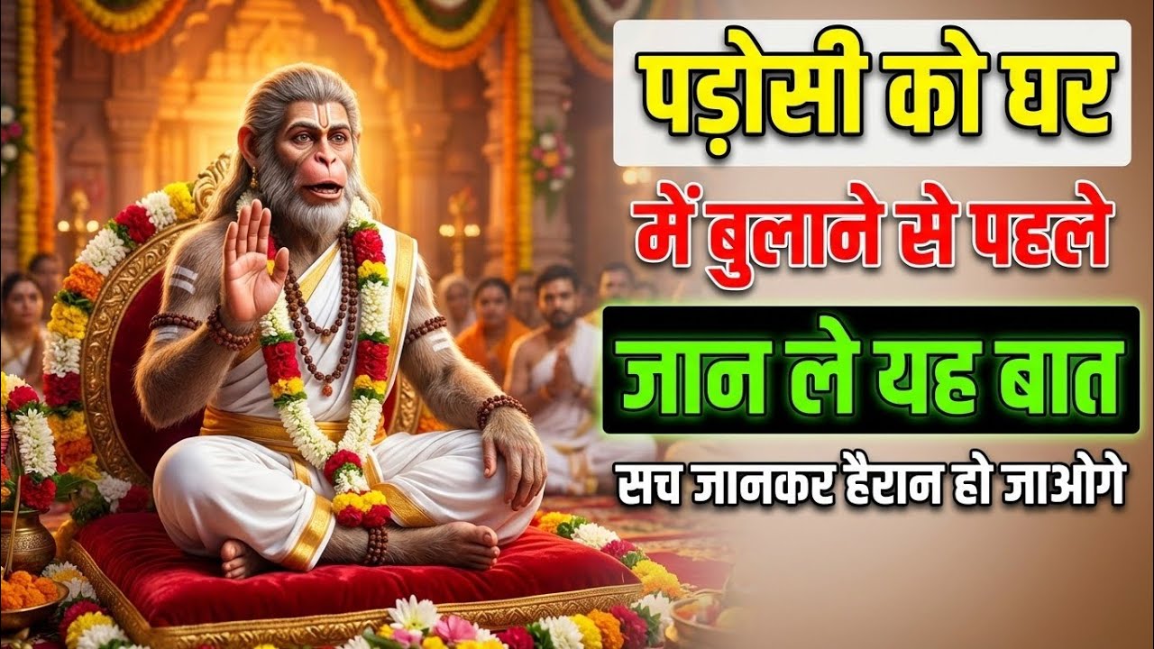 पड़ोसी को घर में बुलाने से पहले । जान ले यह बात । सच जानकर हैरान हो जाओ