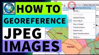 Three Ways in Georeferencing JPEG Map Images in ArcMap/ArcGIS
