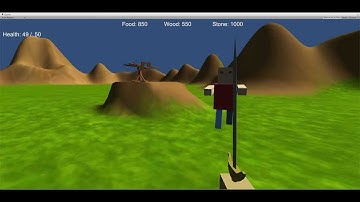 Unity3D engine Zombie game Pre-Alpha