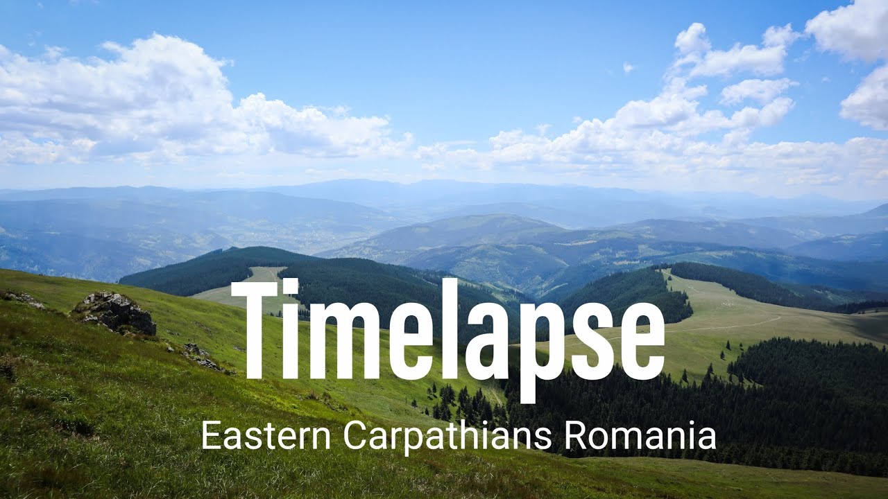 Timelapse 1 - Eastern Carpathians, Giumalau Mountain, Bucovina, Romania