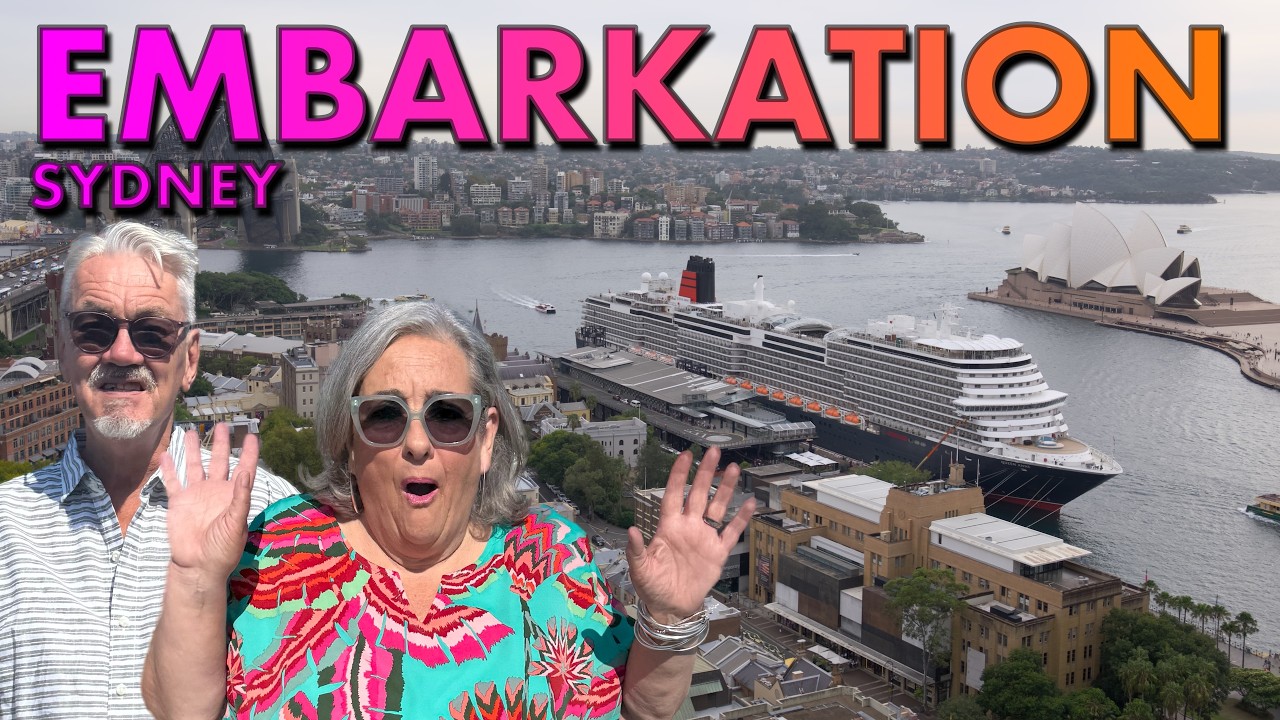 Cruise Embarkation Day in Sydney | Hotel Review, Cabin Tour & Sail Away