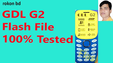GDL G2 Flash File MT6261DA 100% Tested