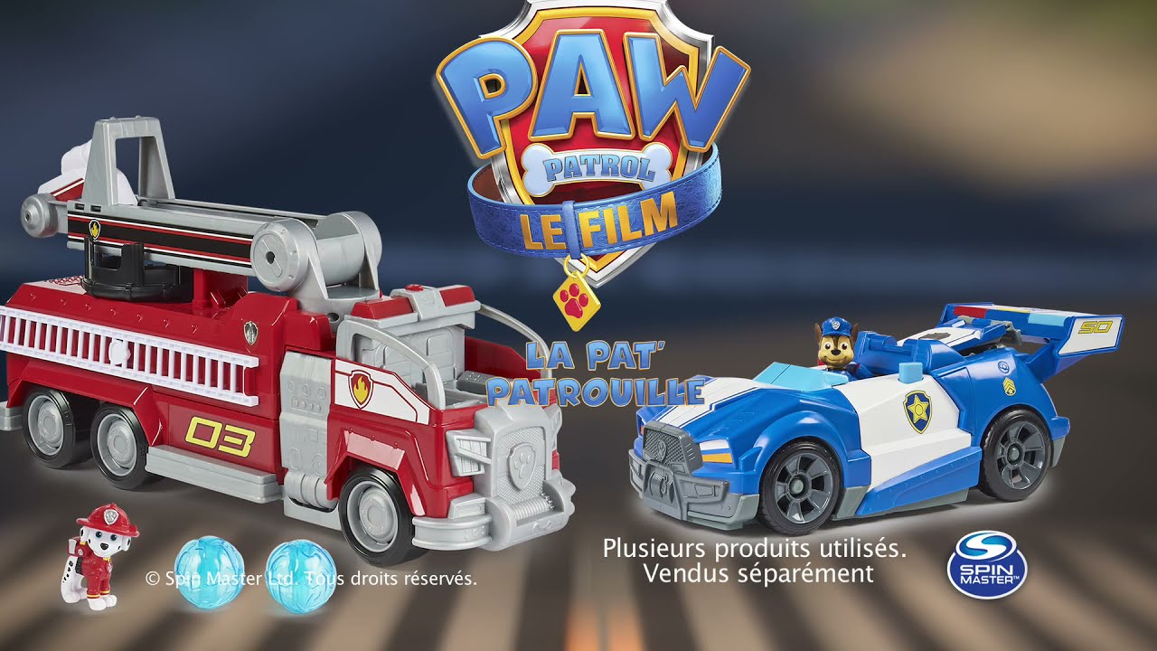 Pat' Patrouille - Camion de Pompier Transformable Spin Master