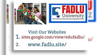 Distance Learning University in South Africa : First African Distance Learning University