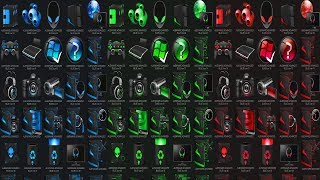 ✧☣★**ALIENWARE ADVANCED ICONPACKAGER**★☣✧【BLUE★RED★ GREEN】