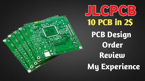 JLCPCB Review : How to design & order professional PCB for 2$ | PCB Designing