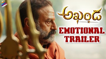 Akhanda Emotional Trailer | Balakrishna | Pragya Jaiswal | Srikanth | Boyapati Srinu | Thaman S
