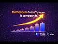 Momentum doesn’t pause. It compounds.